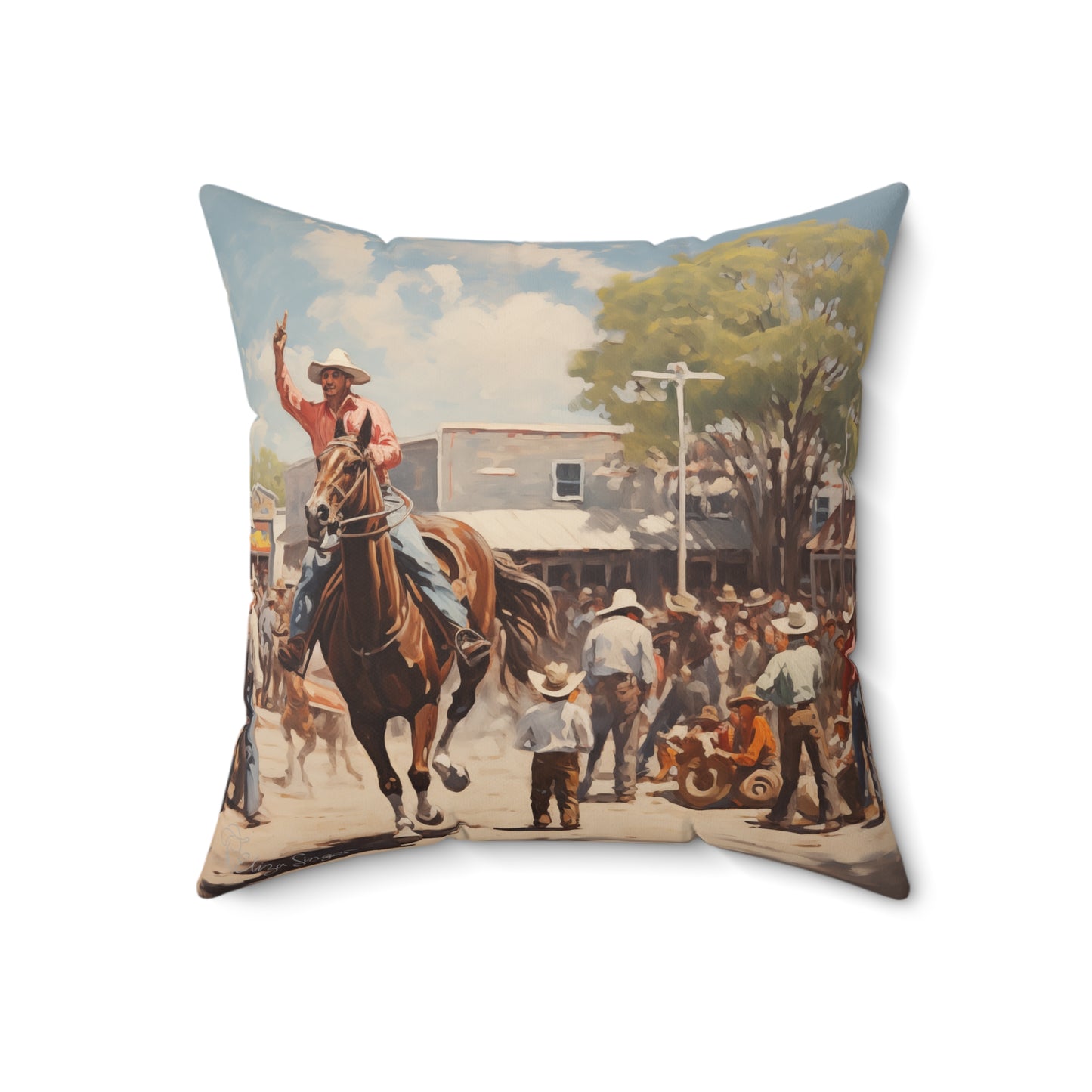 Rodeo Nostalgia Indoor Pillow