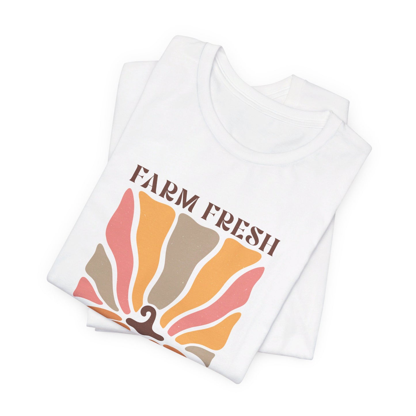 Farm Fresh Pumpkins: Retro Fall Bella Canvas T-shirt