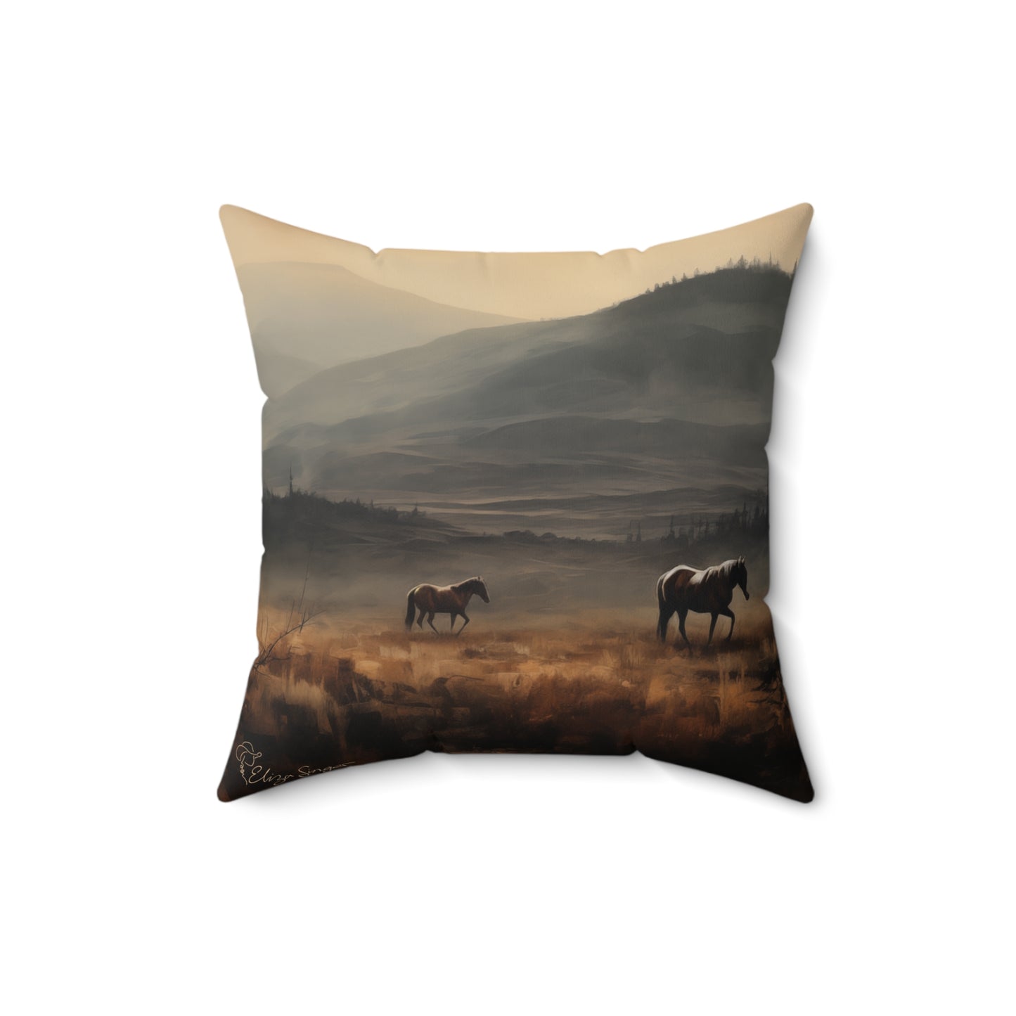 Sunset Grazing 2.0 Indoor Pillow