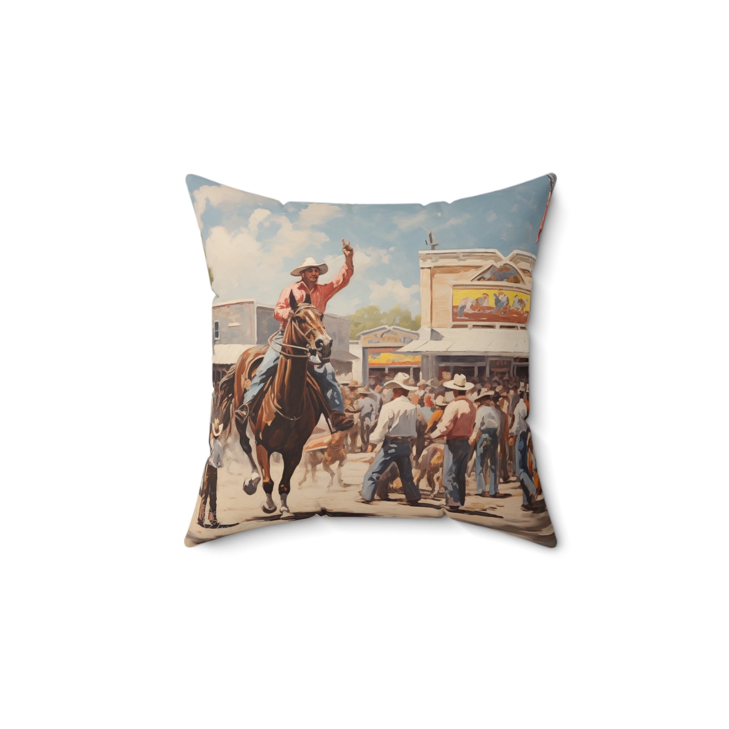 Rodeo Nostalgia Indoor Pillow