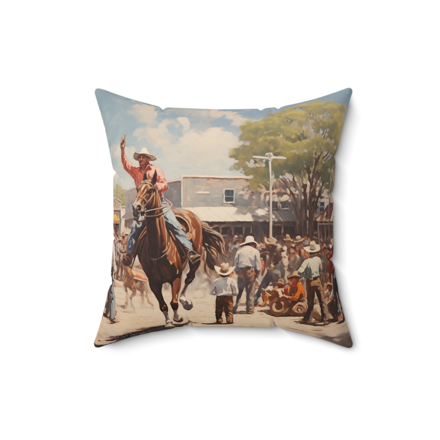 Rodeo Nostalgia Indoor Pillow