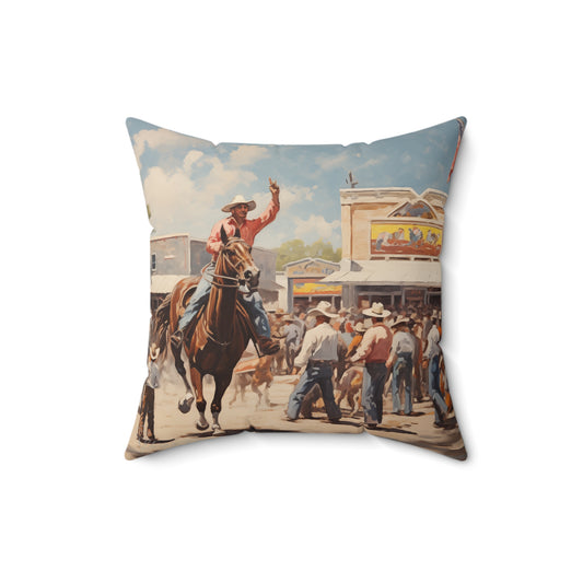 Rodeo Nostalgia Indoor Pillow