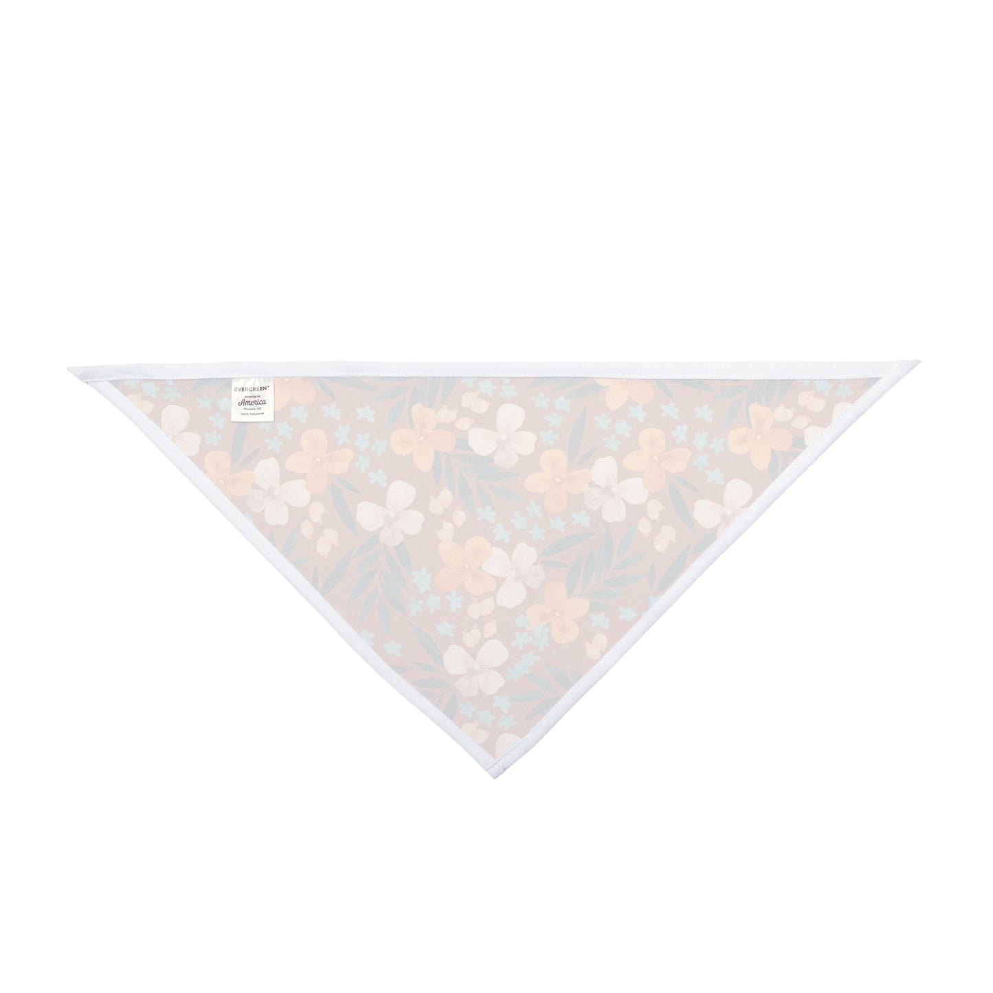 Embrace the beauty of fall with our Autumn Bloom Dog Bandana/Wild Rag. The brown background adorned with painted daisy-style flowers in orange, beige, blue, and green adds a touch of warmth to your pup's ensemble. Crafted from soft-spun polyester, this wild rag ensures comfort and style during every outdoor escapade. Available exclusively at Eliza Singer.