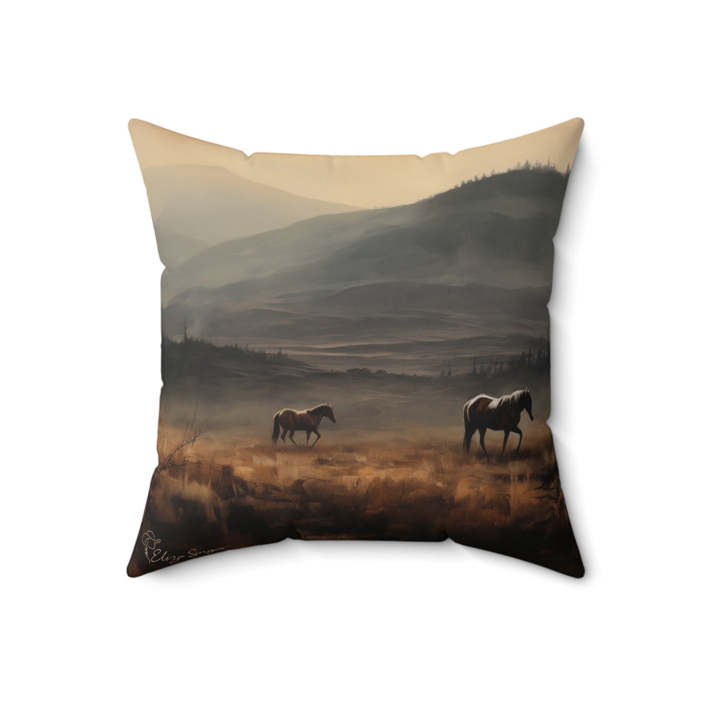 Sunset Grazing 2.0 Indoor Pillow