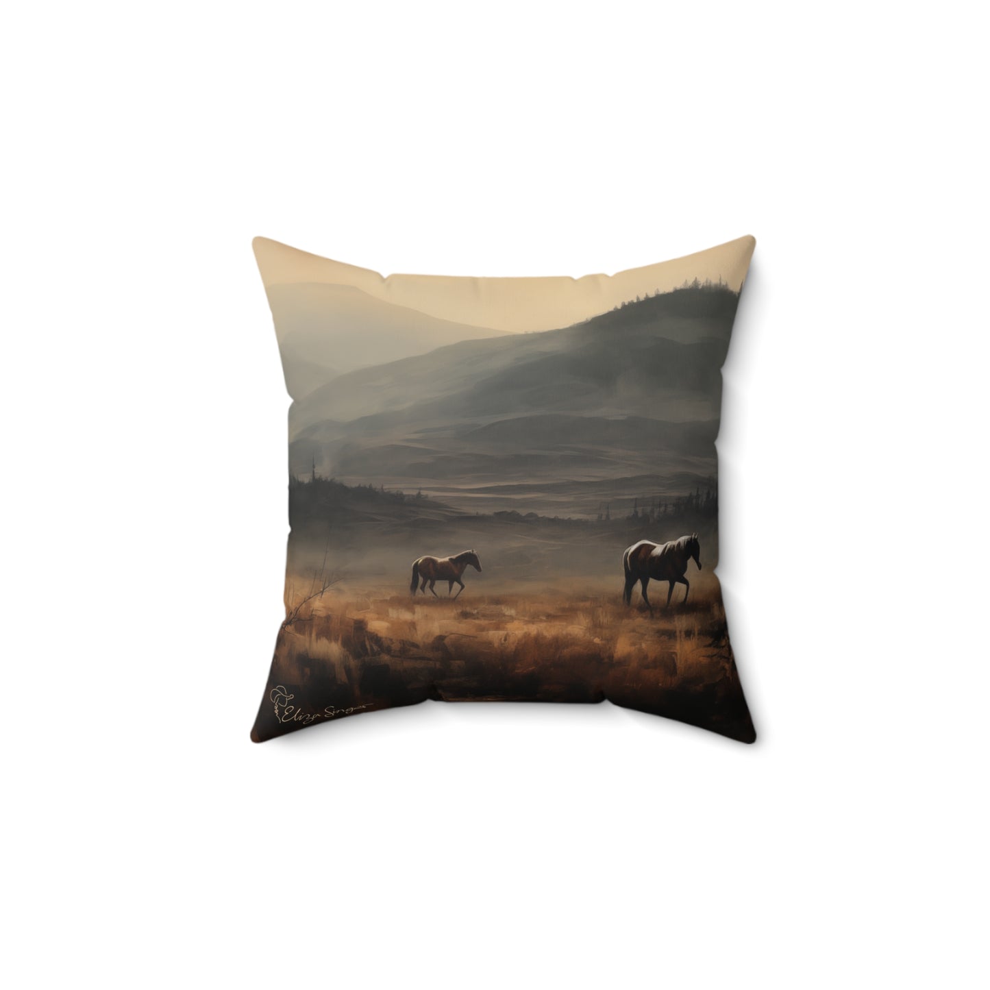 Sunset Grazing 2.0 Indoor Pillow