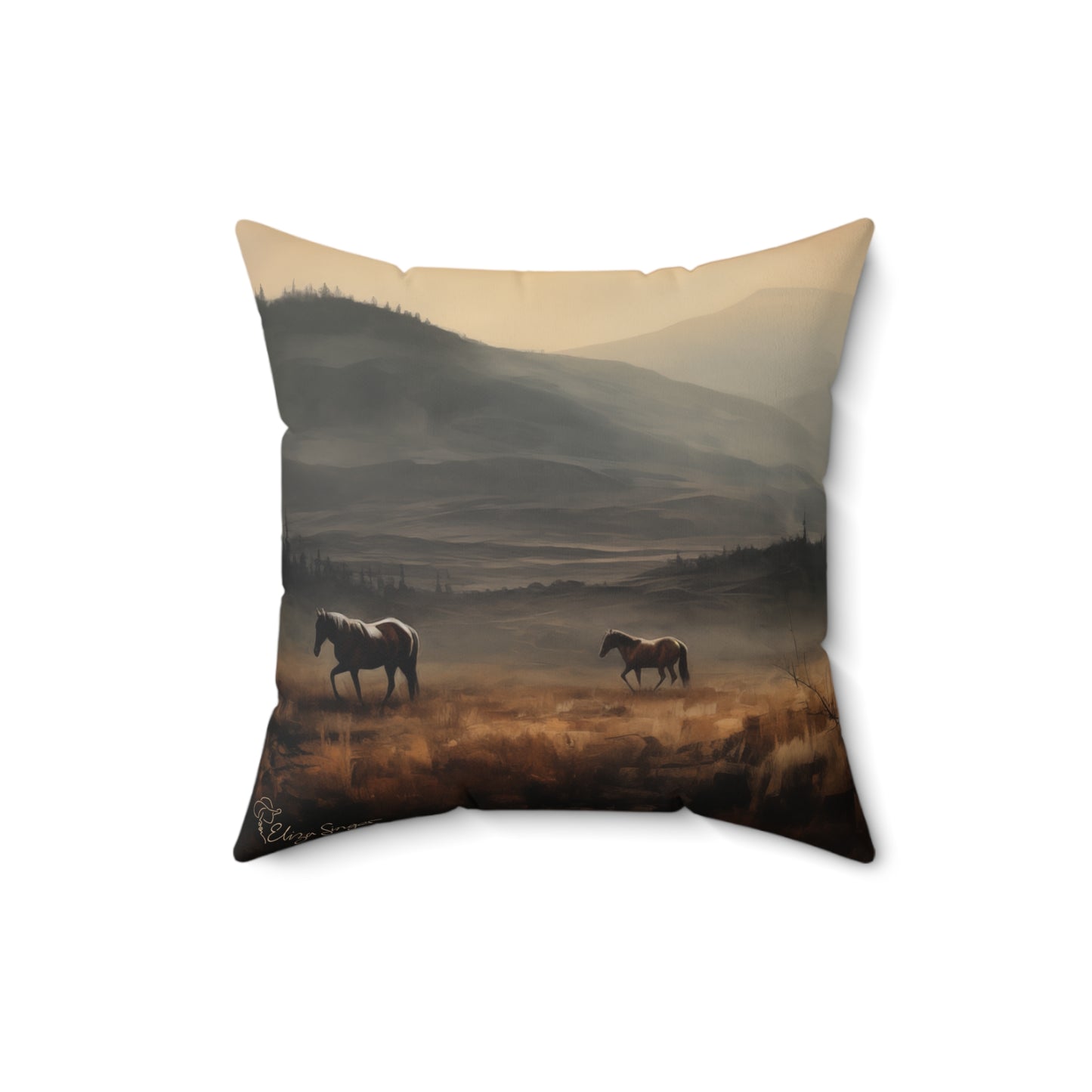 Sunset Grazing 2.0 Indoor Pillow