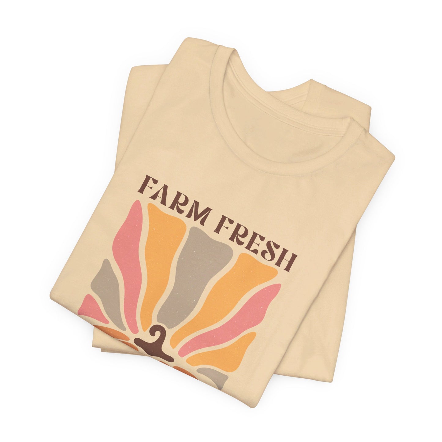 Farm Fresh Pumpkins: Retro Fall Bella Canvas T-shirt